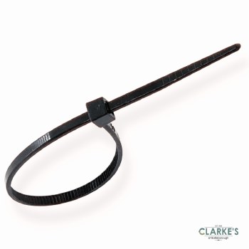Black Cable Ties 7.6 x 370mm