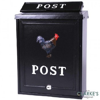 Post Box Cockerel Design
