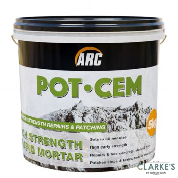 ARC Pot-Cem High Strength Rapid Mortar 5kg