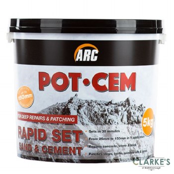 ARC Pot-Cem Rapid Set Sand and Cement Mix 5kg