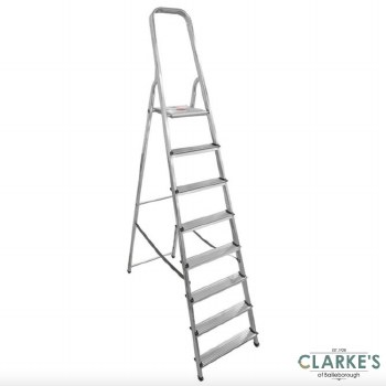 Artub 8 Step Aluminium Ladder