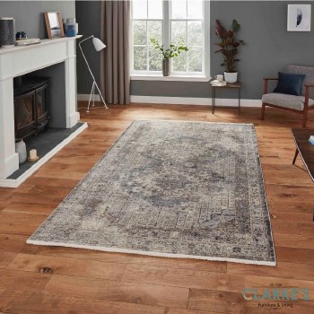 Athena Rug 18739 Grey 160 x 220cm