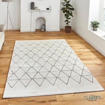 Aurora 54238 Light Beige/Grey Rug 120 x 170cm