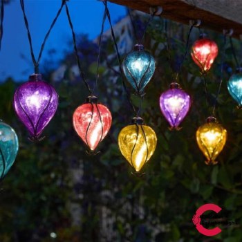 Balloon Rainbow Solar String Light