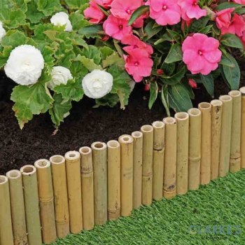 Bamboo Lawn Edging 15cm x 1 Meter
