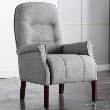 Barna Light Grey Armchair