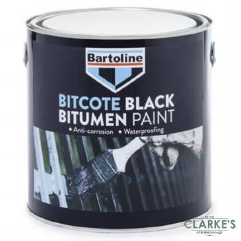 Bartoline Bitcote Black Bitumen Paint 5 Litre