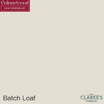 Colourtrend Contemporary Ceramic Matt Batch Loaf Colour 1 Litre