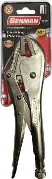 Benman Straight Jaw Locking Pliers 10''