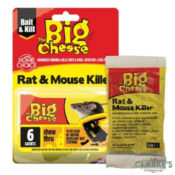 Big Cheese Ready to Use Baits 6 Sachets