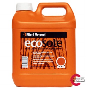 Bird Brand Ecosote Wood Preserver Light 4 Litre