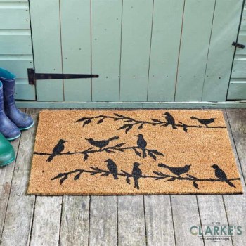 Bird Song - Coir Door Mat