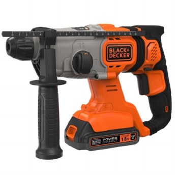 Black & Decker 18V Cordless Hammer Drill 2.0Ah