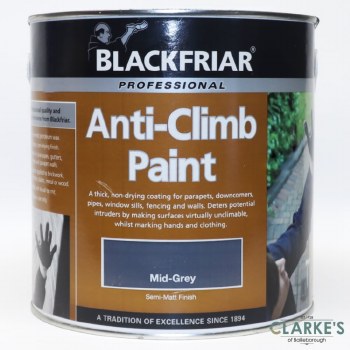 Blackfriar Anti-Climb Paint Mid-Grey