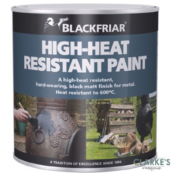 Blackfriar Heat Resistant Paint Black