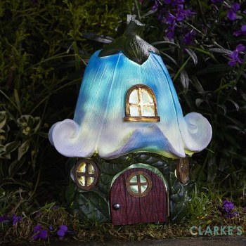 Bluebell Cottage - Solar Garden Decor