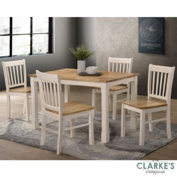 bolton dining set cream