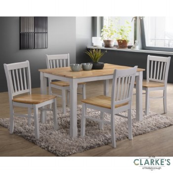 bolton dining set grey