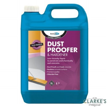 Bond It Concrete Dustproofer and Hardener 5 Litre