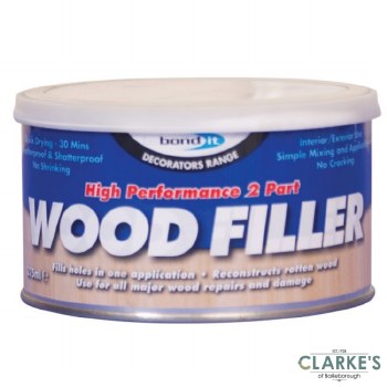 Bond It 2 Part Wood Filler Dark Oak