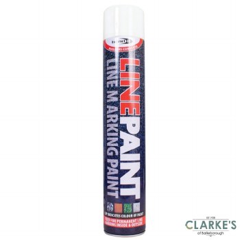 Line It Line Marking Spray Paint White 750ml