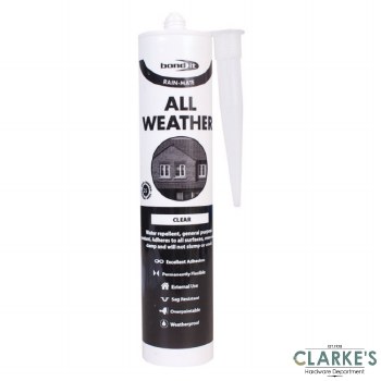 Bond It Rain-Mate All Weather Sealant Clear 310ml