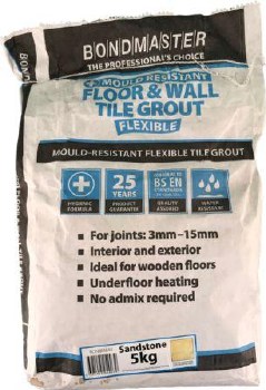 Bondmaster Mould Resistent Tile Grout 5kg