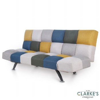 Boston sofa bed yell blue