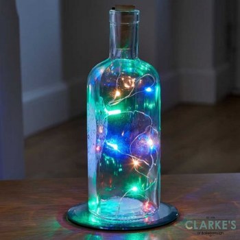 Bottle it! Battery 12 LED Lights Multi Colour