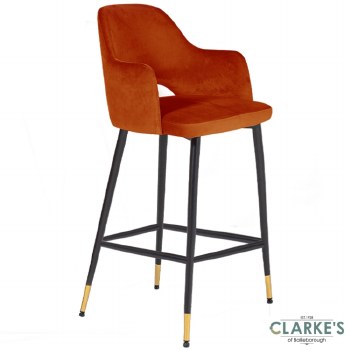 Brianna Bar Stool Rust