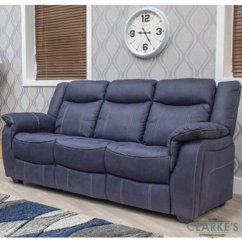 Brooklyn 3 Seater Sofa Denim