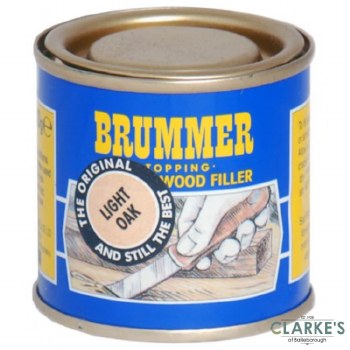 Brummer Stopping Interior Wood Filler Light Oak 250g