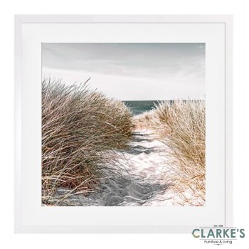 Dunes - Framed Wal Art 50 x 50 cm