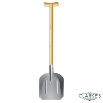 BuildWorx Aluminium Shovel with T Handle