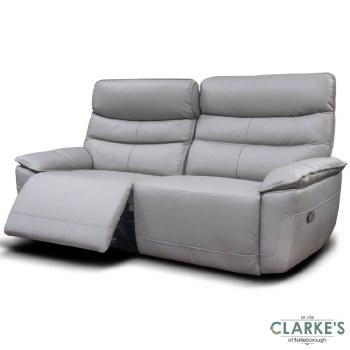 Cadiz Power 3 seater sofa grey