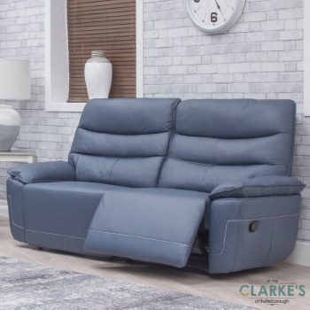 Cadiz 3 seater sofa Blue