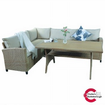 Canto L Shape Rattan Garden Furniture Set