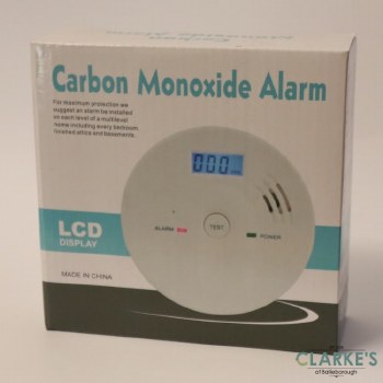 Carbon Monoxide Alarm with LCD Screen