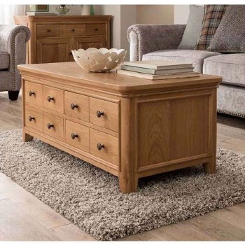 Carmen Oak Coffee Table