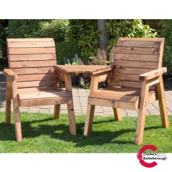 Carrick Angled Twin Companion Set