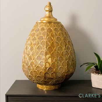 Casablanca Gold Table Lamp