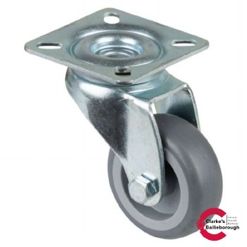 Equipment Castor Wheel 50mm Swivel 50kg Grey