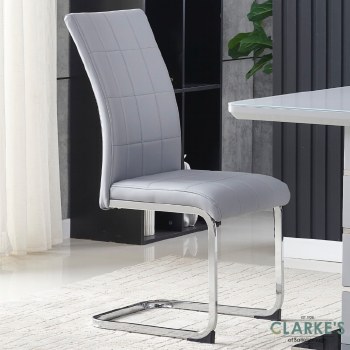 Charlene Dining Chair Grey
