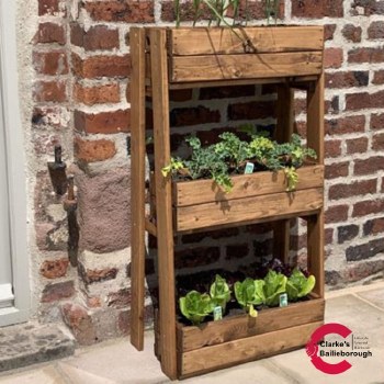 Country Herb Garden Tiered Planter