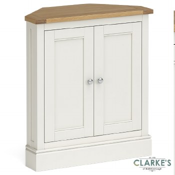 Chichester Ivory Corner Cupboard