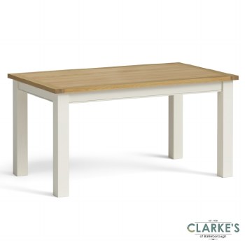 Chichester Ivory Fixed Dining Table 150cm