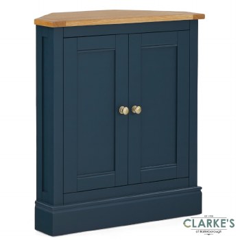 Chichester Navy Corner Cupboard