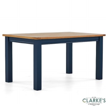Chichester Navy Fixed Dining Table 150cm