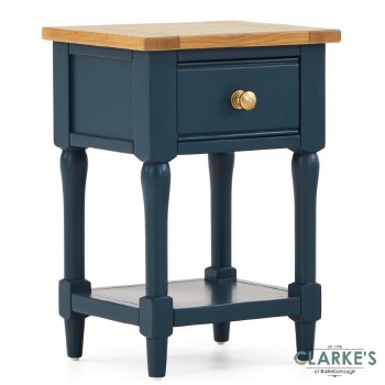 Chichester Navy Lamp Table