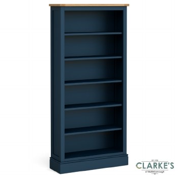 Chichester Navy Large Bookcase